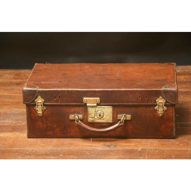 Leather Trunk from Goyard For Sale - Image 9 of 9