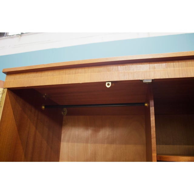 Wood Mid-Century Teak Wardrobe from Stonehill, 1960s For Sale - Image 7 of 11