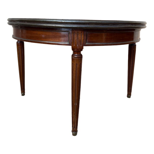 Louis XVI Style Console Table in Mahogany, 1890s For Sale