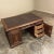 Burnt Umber Antique French Louis XVI Neoclassical Double Faced Desk For Sale - Image 8 of 13