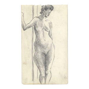1907 Japanese Standing Female Nude