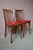 Brown Vintage Bistro Chairs from Baumann, 1950s, Set of 2 For Sale - Image 8 of 12