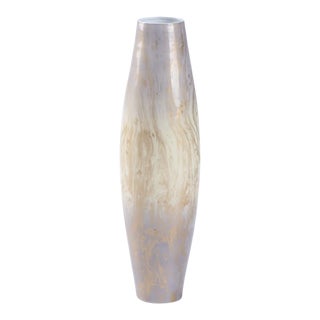 Wildwood Oyster Swirl Vase, Large For Sale