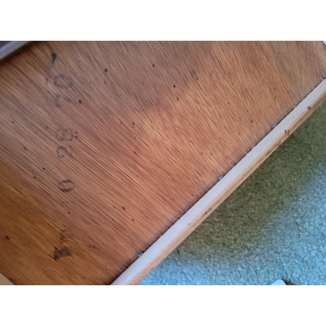 1970 French Provincial Tall 6-Drawer Dresser Attributed to Hibriten For Sale - Image 11 of 11