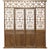 This antique panel is handmade from solid elm and retrieved from Shanxi province. It features intricate geometric lattice...