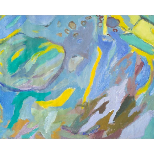 Abstract Oil on Canvas Painting by Abbott Pattison For Sale In Indianapolis - Image 6 of 9