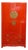 Red Lacquer Armoire For Sale