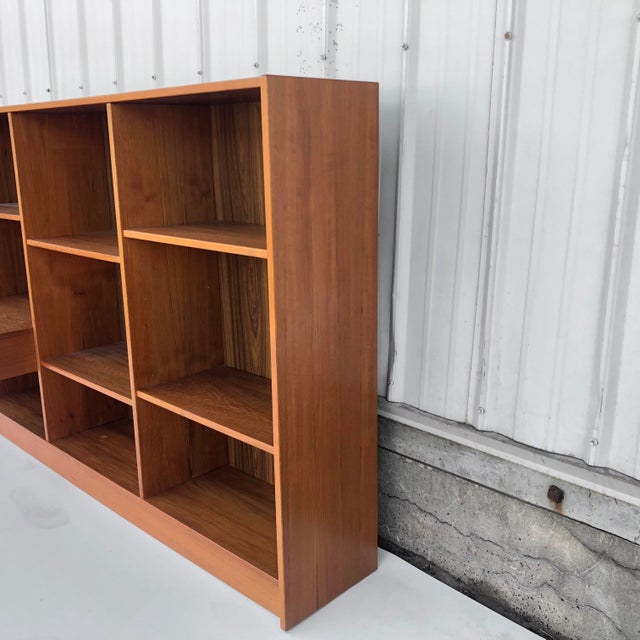 Scandinavian Modern Teak Bookcase by Jesper Chairish