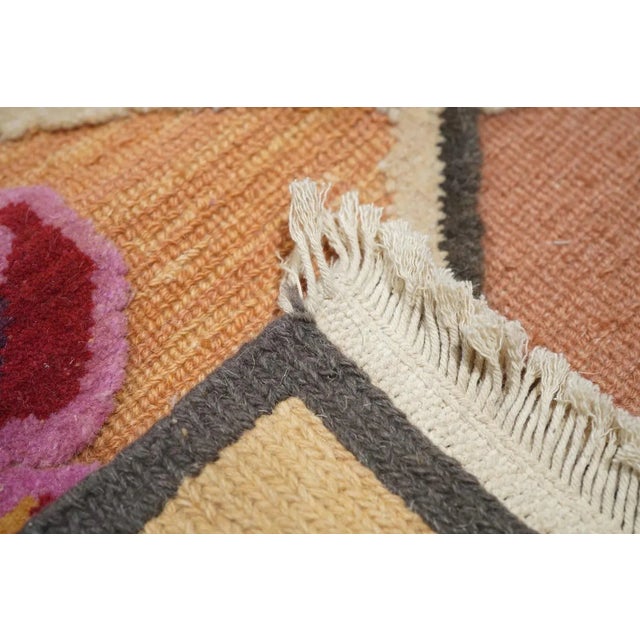 Turkish Sumak Rug 6' X 9' For Sale In New York - Image 6 of 11