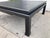 Van Horn Linen Wrapped Asian Style Coffee Table in Satin Black Lacquered Finish For Sale In Los Angeles - Image 6 of 12