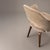 Knoll Saarinen Executive Arm Dining Chairs in Sand Mohair, Walnut Legs For Sale In New York - Image 6 of 9