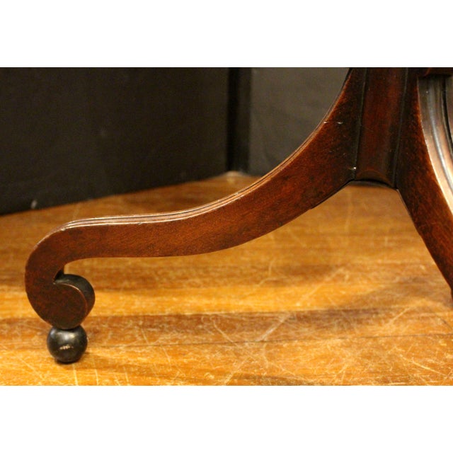 Circa 1815 English Regency Candlestand Side Table For Sale - Image 4 of 5