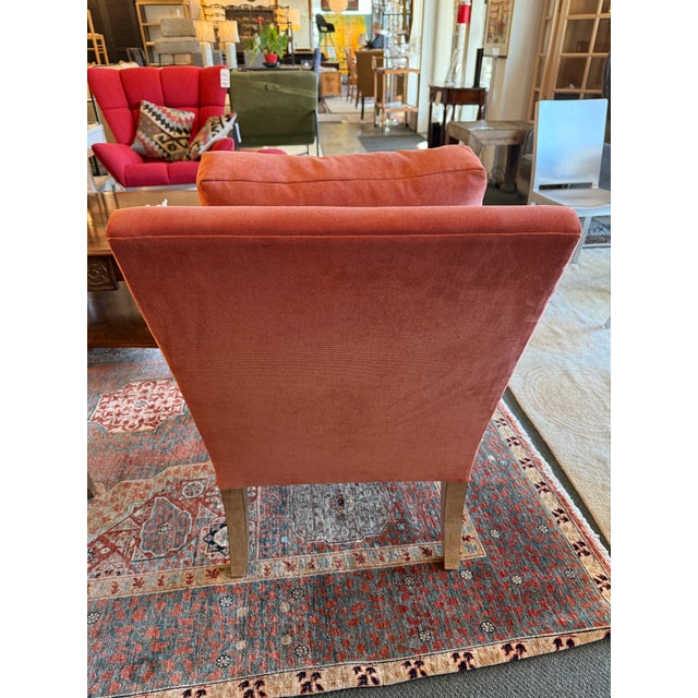 Patricia Edwards Nob Hill Rose Pink Lounge Chairs, Pair For Sale - Image 9 of 12