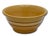 Nice Antique Thick & Heavy 9.25 Inch Brown & White Banded Yellow Ware Kitchen Batter Mixing Bowl Late 1800s For Sale In Boston - Image 6 of 14