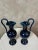 Blue Ceramic Ewers, 1960s, Set of 2 For Sale - Image 6 of 12