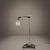 Industrial Adjustable Floor Lamp With Blown Glass Shade by Jason Wein For Sale - Image 4 of 7