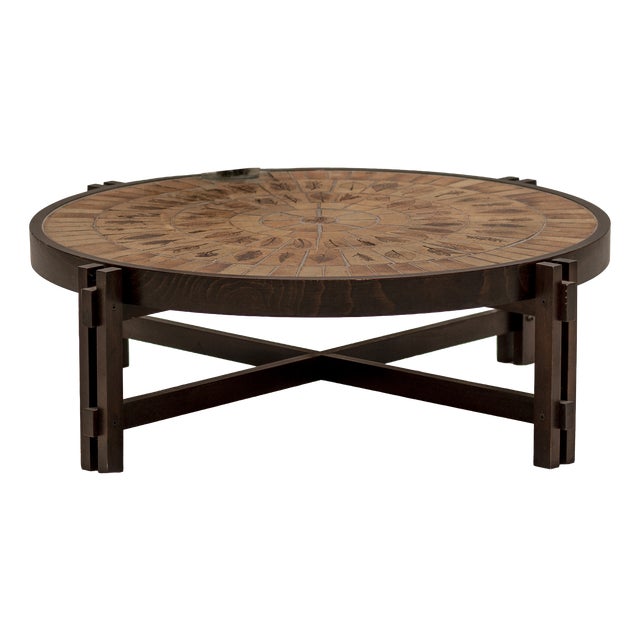 Ceramic Coffee Table by Roger Capron, France, 1960s For Sale