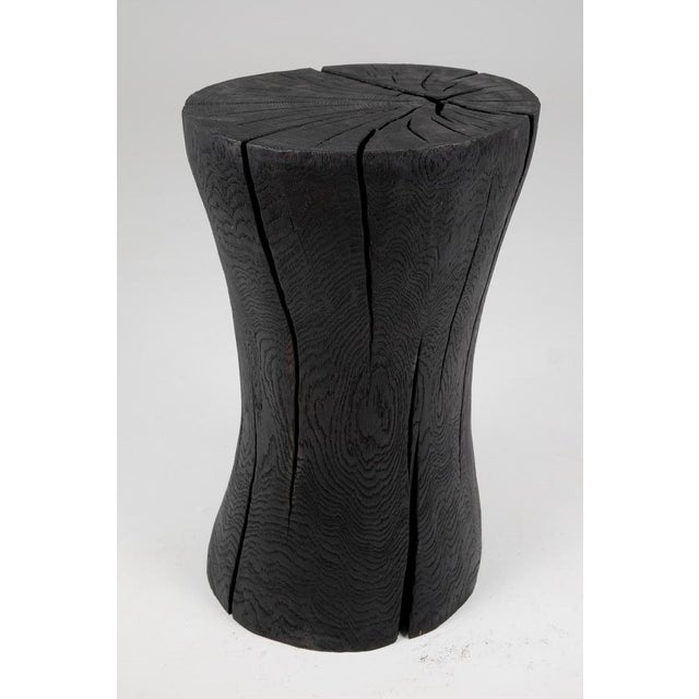 Brutalist Sculptural Side Table by Logniture For Sale - Image 6 of 16