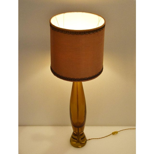 Flavio Poli Large Submerged Glass Lamp by Flavio Poli, 1950s For Sale - Image 4 of 11