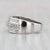 Modern 0.47ctw Diamond Band 14k White Gold Size 7 Wedding Anniversary Ring, Size 7 For Sale - Image 3 of 9