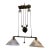 Restoration Hardware Vintage Industrial Style Hanging Light For Sale