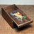 Carved Wood Box With Bone Inlay Auspicious Beast Motif For Sale - Image 9 of 9