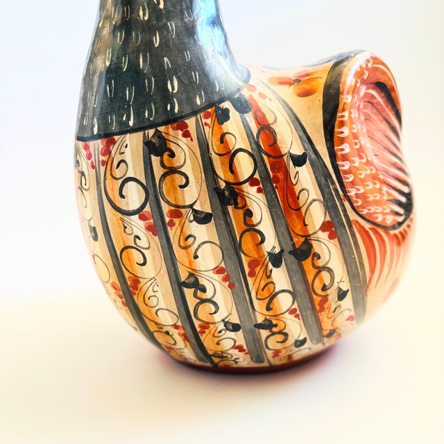 Ceramic Extra Large Vintage Tonala Pottery Duck For Sale - Image 7 of 13