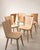 Mid-Century Modern Swedish Pine Modell 510 Dining Chairs by Göran Malmvall for Svensk Fur, Sweden, 1950s, Set of 7 For Sale - Image 3 of 18