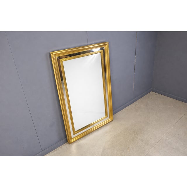 1970s Vintage Giltwood Mirror, 1970s For Sale - Image 5 of 9