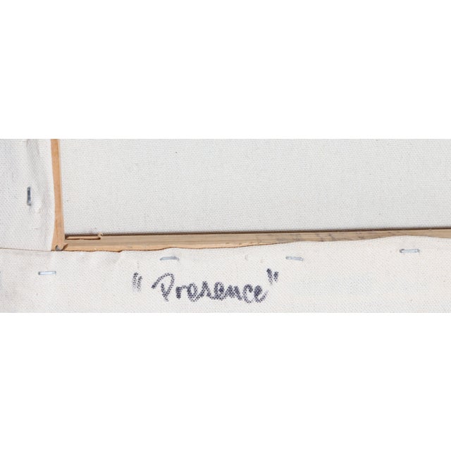 Presence by Gustavo Schmidt, Chilean/American (1963) Date: 2016 Oil on Canvas, signed and titled verso Size: 34 x 26 in....