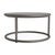 Brown Jordan Walter Lamb Aluminum 20" Round Occasional Table, Glass Top, Mica frame with N/A fabric For Sale - Image 13 of 13