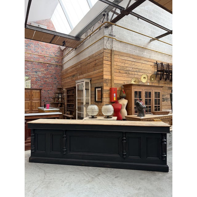 Large Early 20th Century Store Counter For Sale - Image 6 of 18