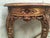 1920s Renaissance Style Carved and Gilded Walnut Pier Mirror and Console Table For Sale - Image 5 of 13