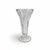 1980s Vintage Anna Hutte Bleikristall Lead Crystal Etched Rose Vase-Germany-Bud-Floral For Sale - Image 5 of 10