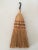 Handcrafted Victorian Hearth Whisk Broom. Hand forged twisted iron handle / hook. Circa. 1900s. Very nice condition, no...
