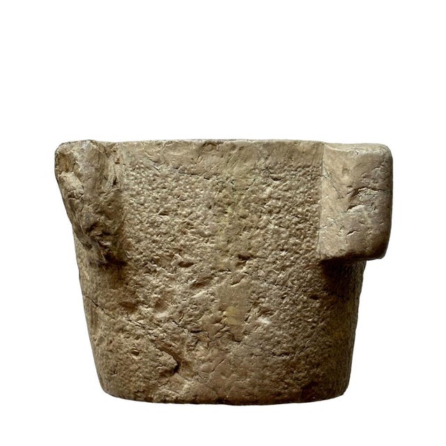 Antique Tuscan Medieval Mortar in Nembro Marble, Italy For Sale - Image 17 of 18