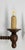 1940s Spanish Style Double Wall Sconces in Turned Beech, France, 1940s, Set of 2 For Sale - Image 5 of 9
