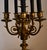 1900 - 1909 1900s Pair of Antique French Louis XV Brass Candelabras / Table Lamps For Sale - Image 5 of 12
