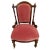 Brown 19th Century Victorian Carved Walnut Lady's Chair For Sale - Image 8 of 8