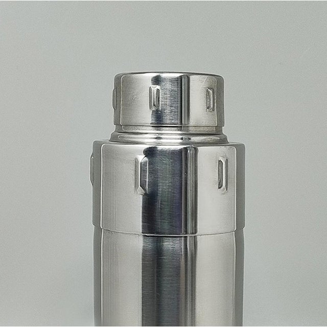1970s Mid-Century Modern Italian Cocktail Shaker by Gio Ponti for Fratelli Calderoni, 1970s For Sale - Image 5 of 8