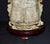 Vintage Chinese Empress Carved Cast Resin With Faux Ivory Finish Figurine Statue For Sale - Image 10 of 16
