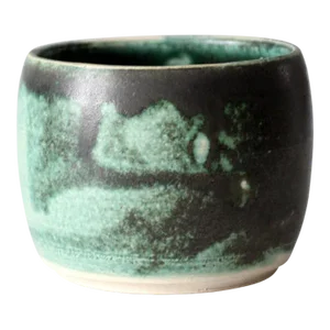 Vintage Studio Pottery Swirl Vase
