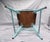 Vintage Chippy Turquoise Wooden Farmhouse Shabby Chic Accent Chair For Sale - Image 13 of 13
