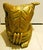 Wood Vintage Gilded Carved Wood Asian Figural Side Table With Glass Top Circa 1980s For Sale - Image 7 of 15