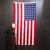ABOUT World War 2 era American flag with 48 stars from Puerto Rico. The flag body is of multi-piece construction, with...