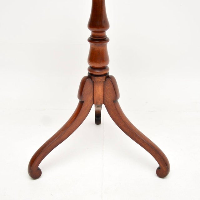 Brown Antique Regency Side Table, 1800 For Sale - Image 8 of 9