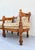 Wood Set of Gallery 1975 Chairs by Giorgetti, Italy, 1970s For Sale - Image 7 of 18
