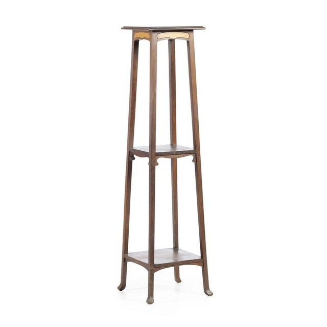Portuguese Mahogany Column, Early 20th Century For Sale - Image 6 of 6