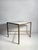 Mid-Century Modern Paul McCobb Style Brass and Marble Dinette Table For Sale - Image 3 of 5