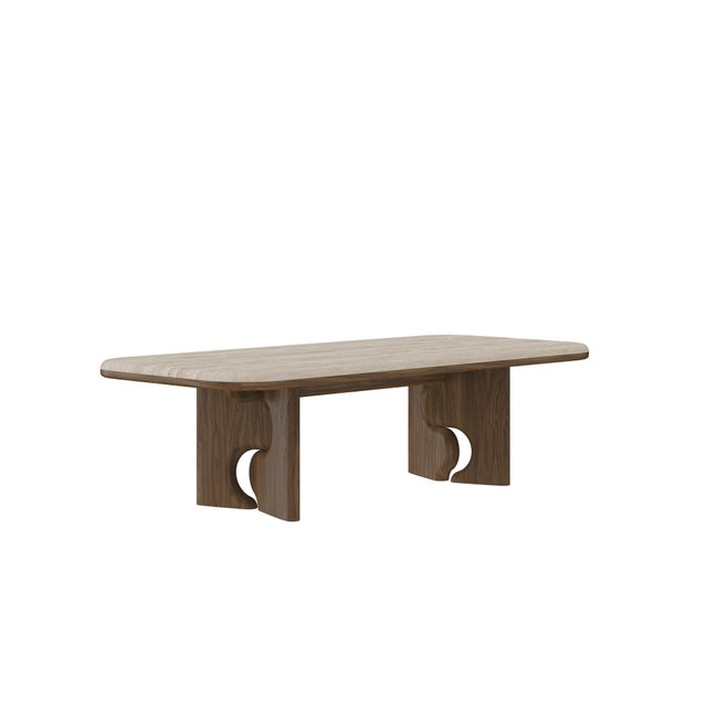 Contemporary Portman Dining Table by Wood Tailors For Sale - Image 3 of 9